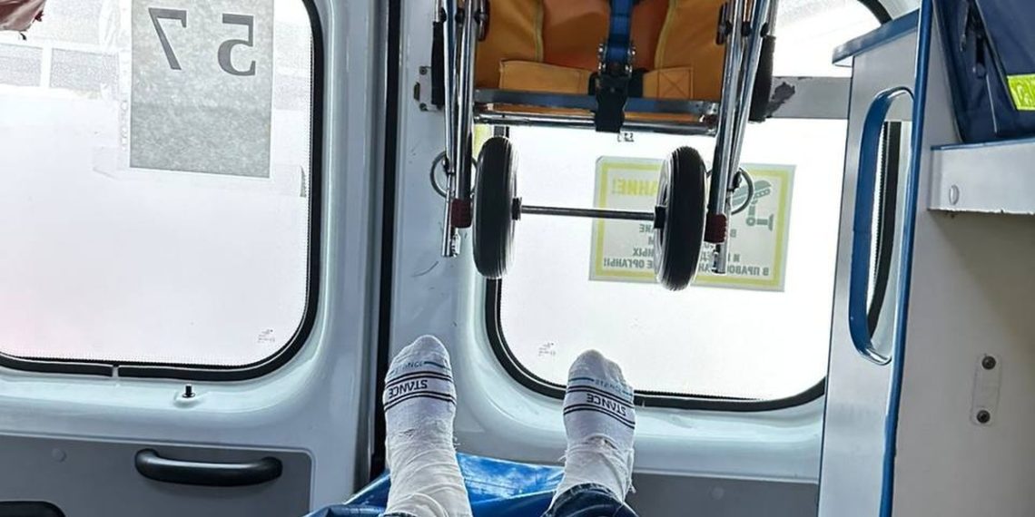 В Сочи сына телеведущей Леры Кудрявцевой увезли на «скорой»