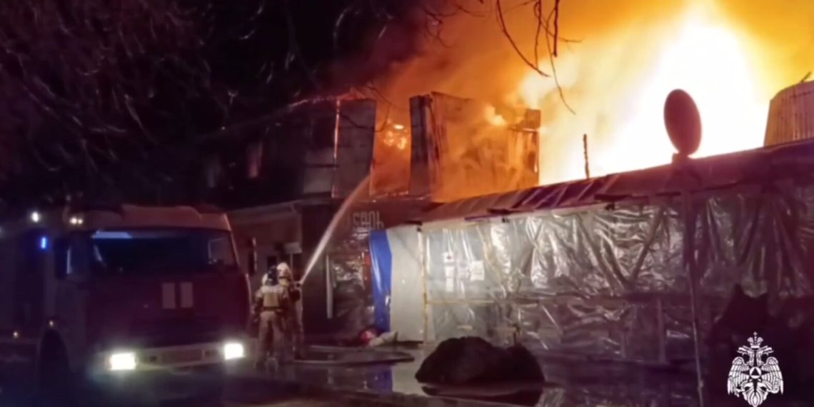 «Kub Mash»: в Анапе горит волонтерский штаб на площади 1000 квадратов