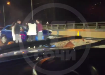 Массовая авария на трассе Адлер–Красная Поляна парализовала движение в Сочи