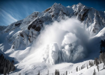 В Сочи проведут проверку по факту исчезновения человека после схода лавины