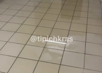 В Краснодаре затопило многоэтажку на улице Кубанской