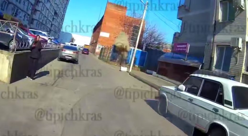Взрыв трансформатора в Краснодар попал на видео