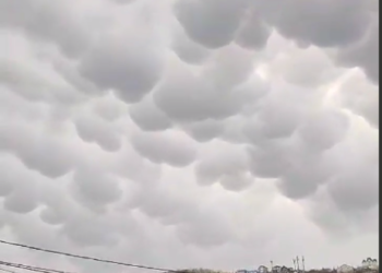 Уникальное природное явление: облака мамматусы засняли в Новороссийске