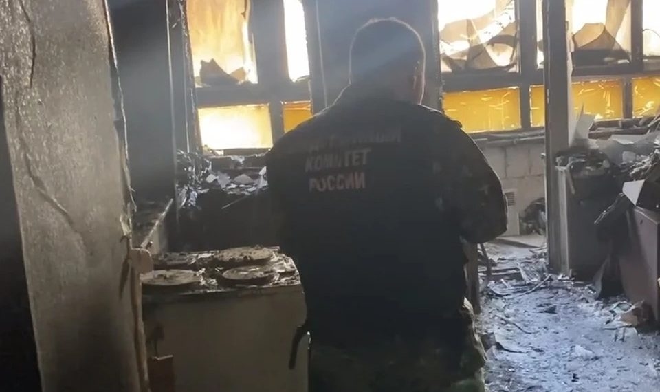 Пенсионер погиб в пожаре многоэтажки Анапы