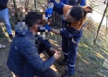 В Сочи спасли мужчину, упавшего в овраг