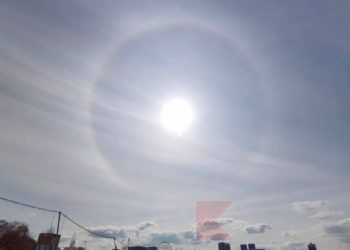 В Анапе и Крымске 2 марта наблюдали редкое атмосферное явление — гало