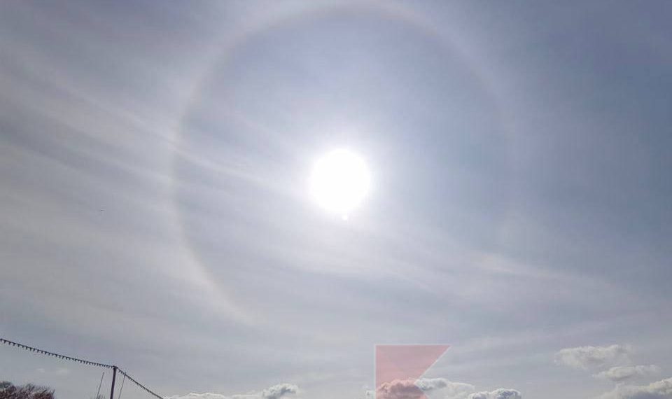В Анапе и Крымске 2 марта наблюдали редкое атмосферное явление — гало