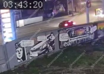 В Краснодаре задержали гонщика, устроившего ночную погоню