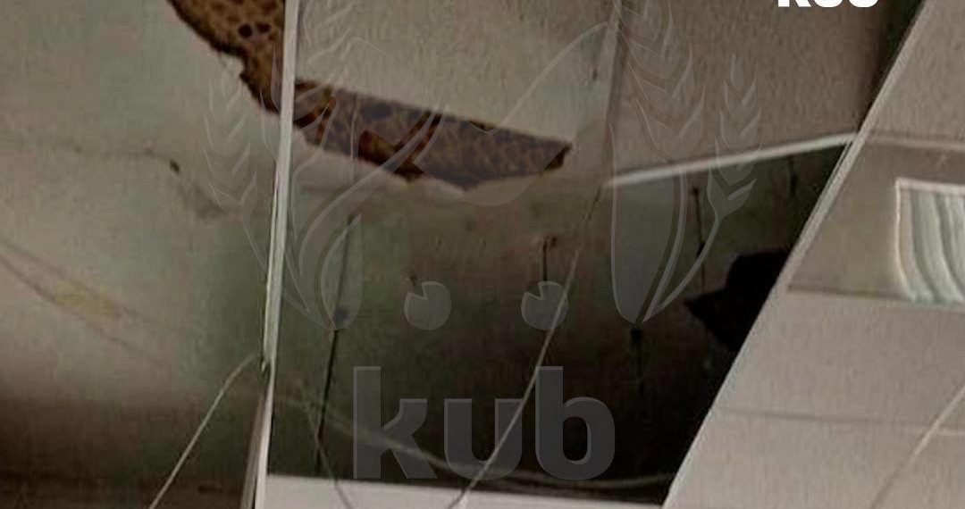 На Кубани в одной из школ Темрюка обрушился потолок
