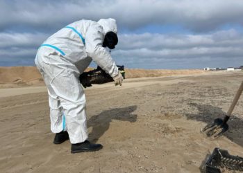 В Краснодарском крае из-за потепления участились случаи точечных выбросов мазута