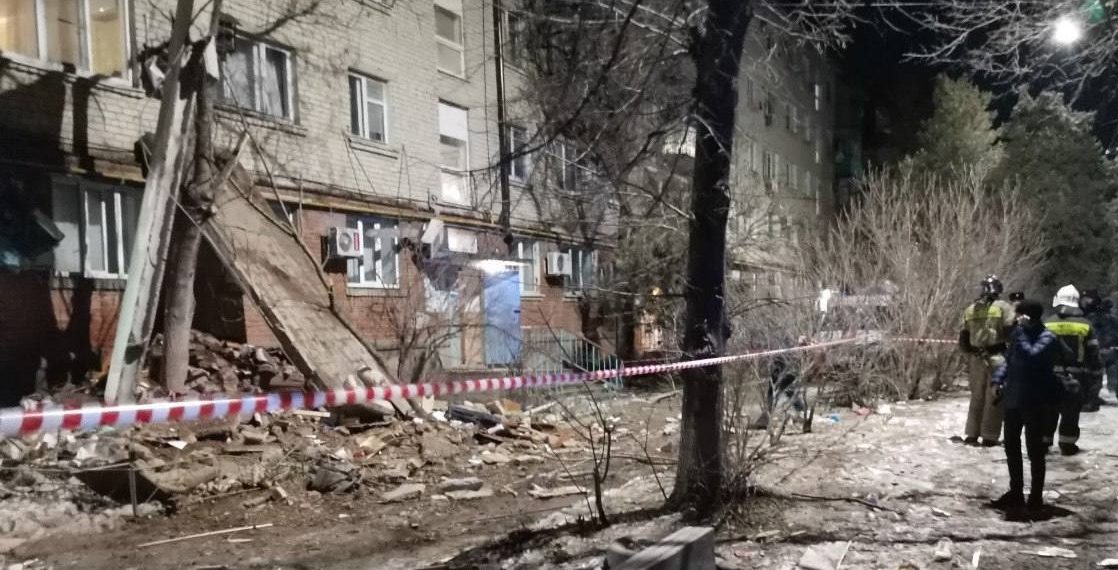 После взрыва в Краснодарском крае в больницу попали два человека