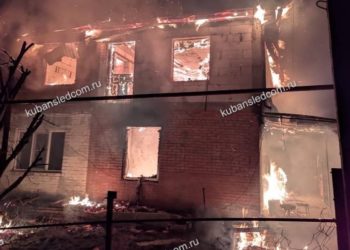 СК проводит проверку по факту гибели 44-летнего мужчины на пожаре в Краснодаре