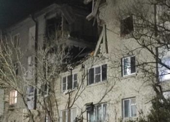 МЧС опубликовало кадры с места взрыва в пятиэтажке в Белореченске