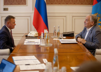 Константин Затулин обсудил со Романом Старовойтом морские перевозки в Сочи