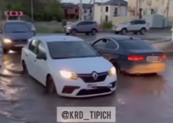 Брошенный ремонт создал транспортный коллапс в Краснодаре