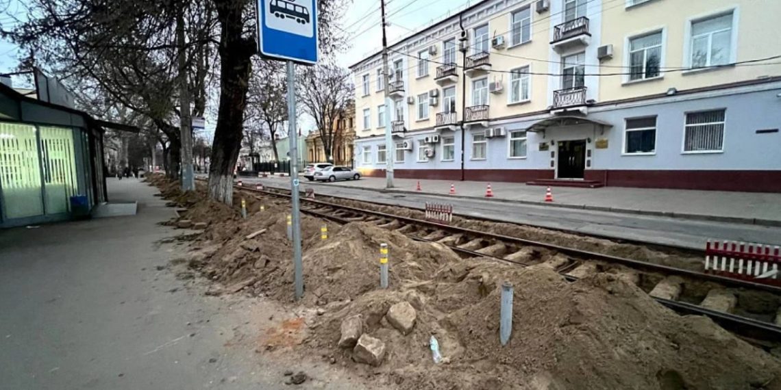 В Краснодаре временно перенесли остановку «Городской Сад» из-за ремонта