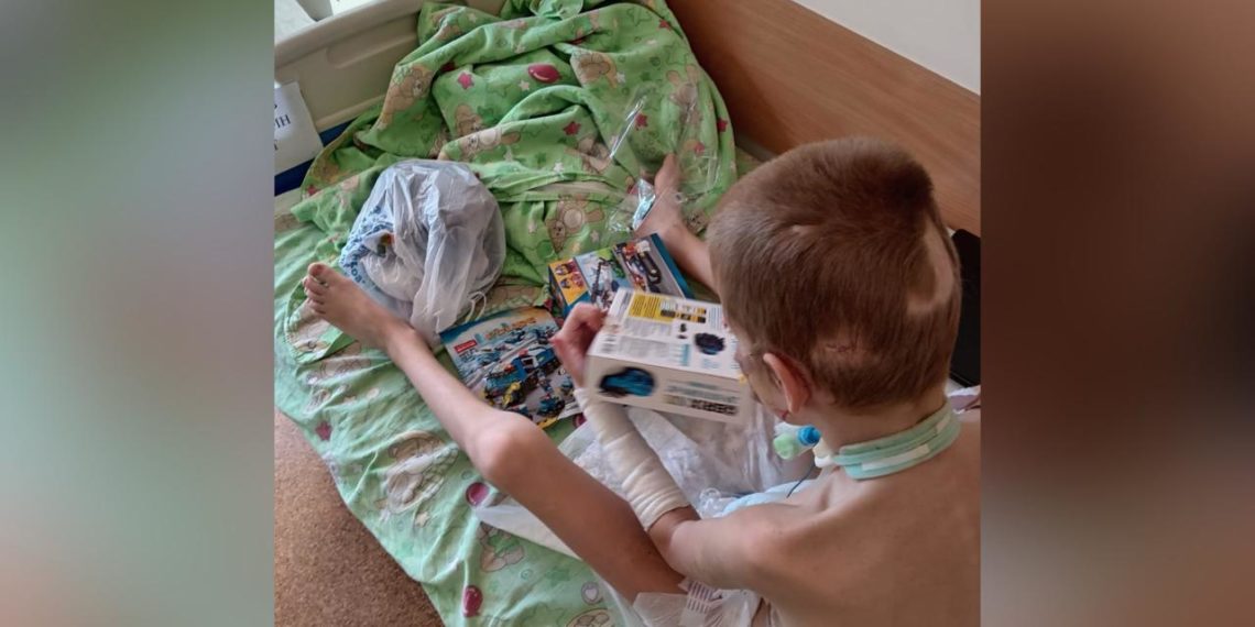 Отец покусанного хаски мальчика из Сочи поделился фото из больницы