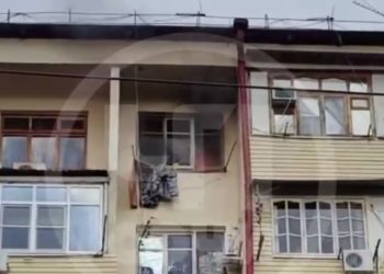 В результате пожара в Адлерском районе Сочи пострадал один человек