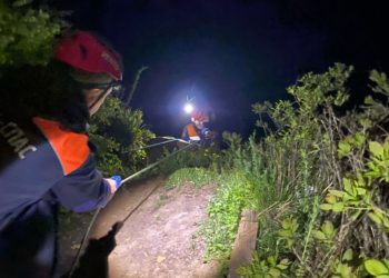 На Кубани спасли застрявшего на скале 16-летнего подростка из Сочи