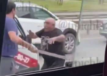 В Краснодаре водитель маршрутки попался на собственной бите