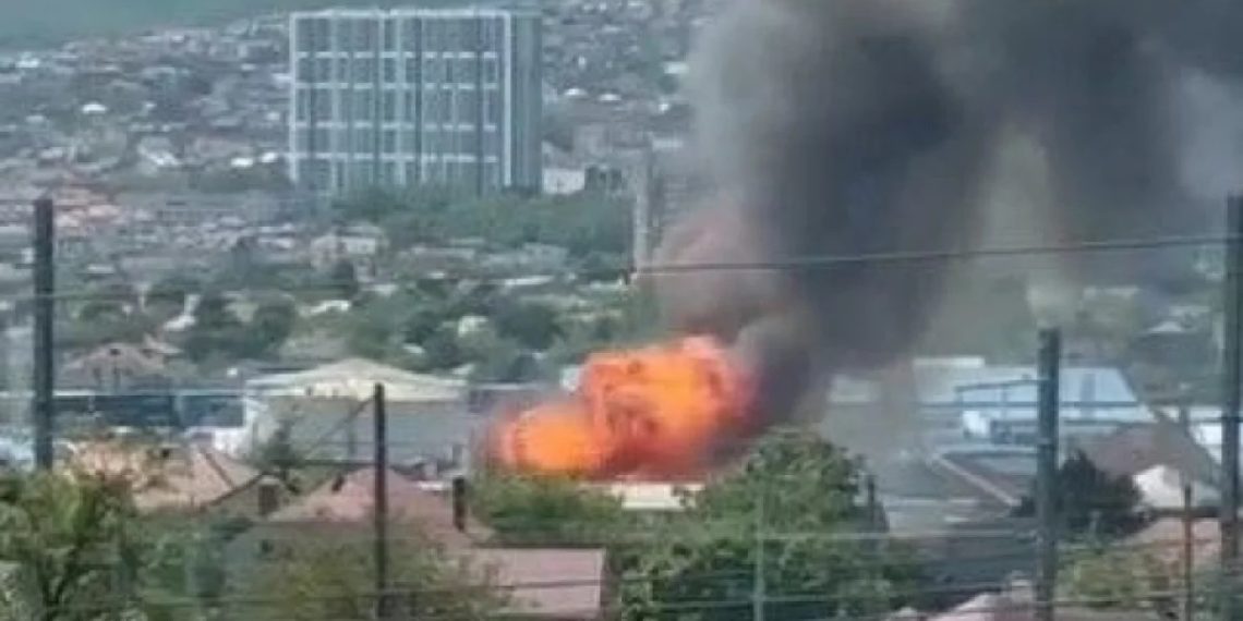 Короткое замыкание стало причиной пожара и взрыва в Новороссийске