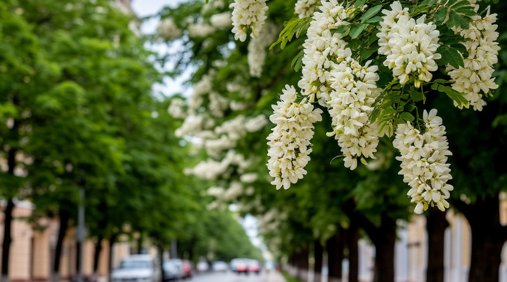 В Сочи зацвело дерево с прочной древесиной и ядовитой корой