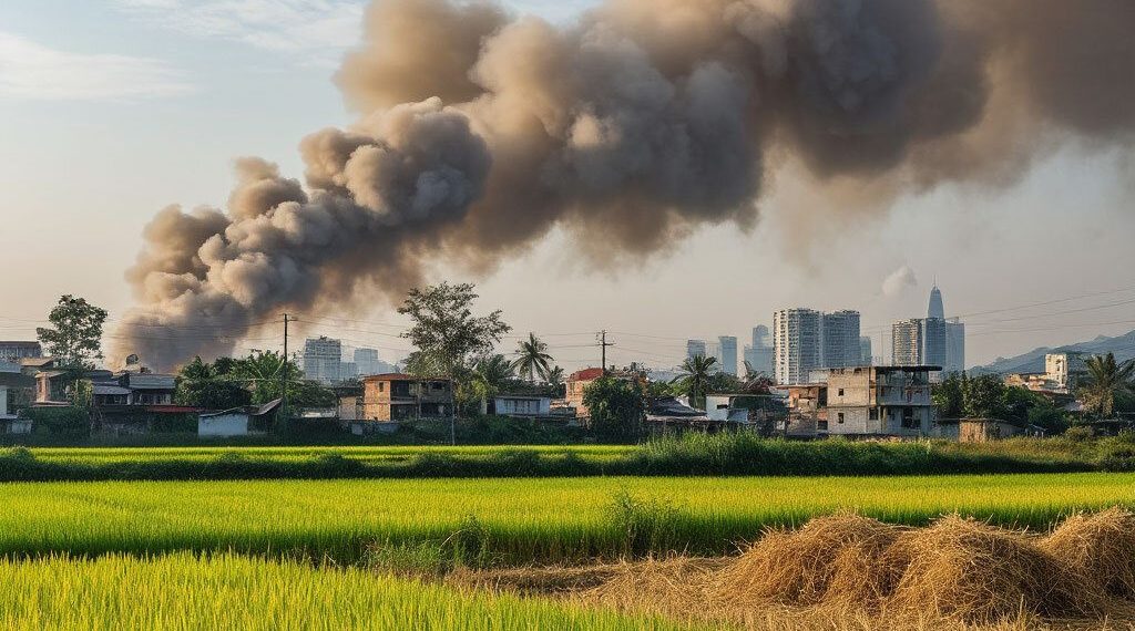 Жители Краснодара сообщили о сильном запахе гари: причина вони известна
