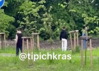 В Краснодаре двое школьников забросали камнями охранника