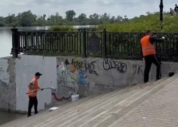 Рождественская набережная в Краснодаре преобразилась к маю 2025 года