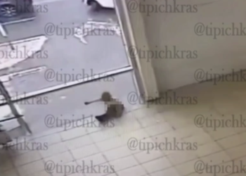 Кадры трагедии: на видео попало падение ребенка в гипермаркете Новороссийска