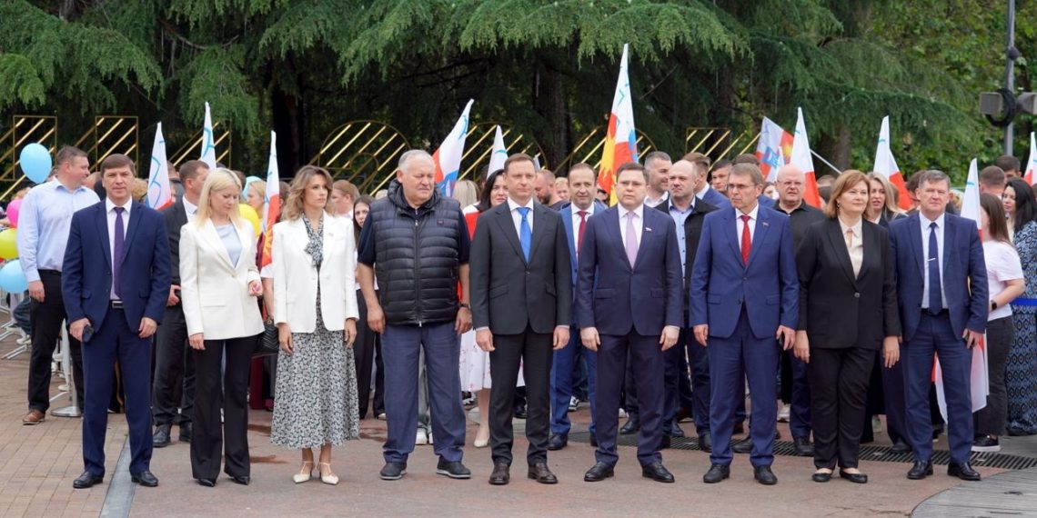 Депутат Затулин принял участие в открытии моста «Волшебный лист» в Сочи