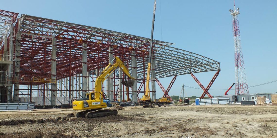 Назвали дату завершения строительства нового терминала аэропорта в Краснодаре