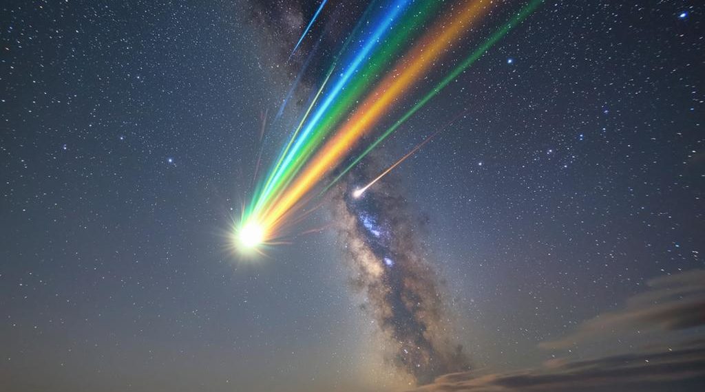 Яркий болид осветил небо над Сочи: метеорит мог упасть в Чёрное море