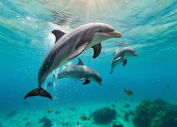 В Анапе заметили игривых дельфинов: морские гости радуют отдыхающих