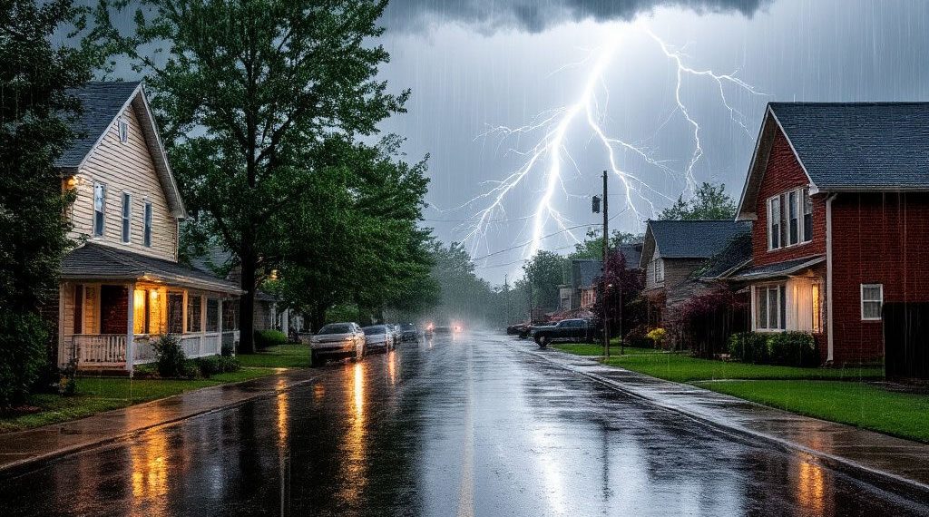 Краснодар 10 июня накрыла стихия с грозой, ливнем и градом