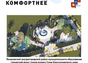 В Сочи разобьют современный благоустроенный парк площадью более 1 тыс. кв. м