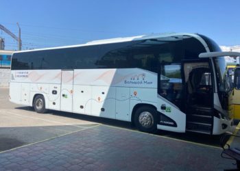 Новый автобусный маршрут связал Евпаторию и аэропорт Сочи
