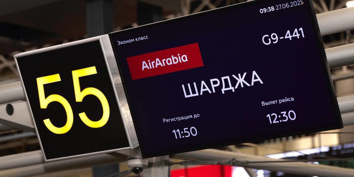 Аэропорт Сочи и Air Arabia открыли регулярные рейсы в культурную столицу Шарджу