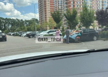 В Краснодаре жители ЖК возмущены стихийным рынком: рейды не помогают