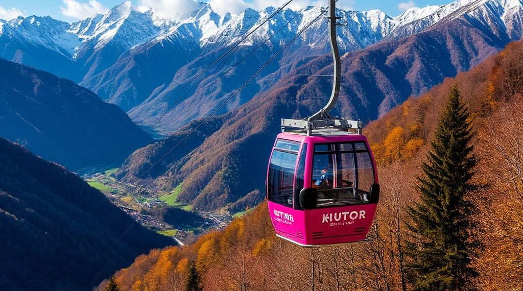 В Сочи на канатной дороге две семьи устроили скандал из-за места в кабинке