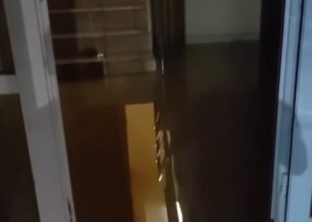 Из-за прорыва канализации в Краснодаре залило фекалиями подъезд