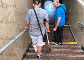 Вокзал в Краснодаре критикуют за недоступность для маломобильных пассажиров