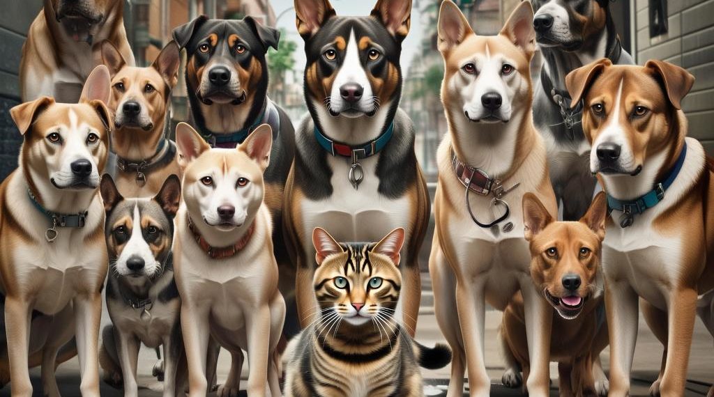 В Краснодаре бродячие собаки разорвали уличную кошку