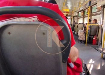 В Краснодаре кондуктор пугал пассажиров голыми ягодицами с жуткими пятнами