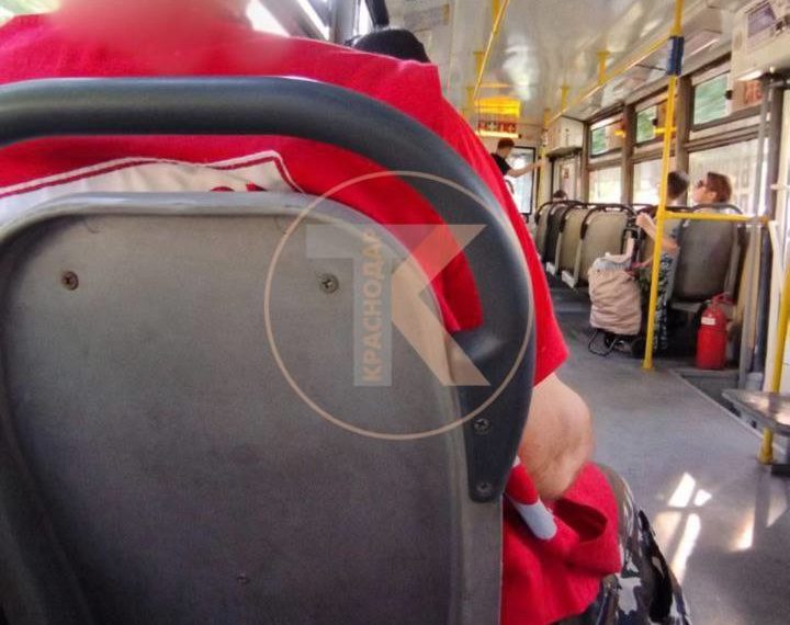 В Краснодаре кондуктор пугал пассажиров голыми ягодицами с жуткими пятнами