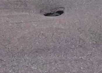 В Сочи на улице Пластунской открылся портал под землю