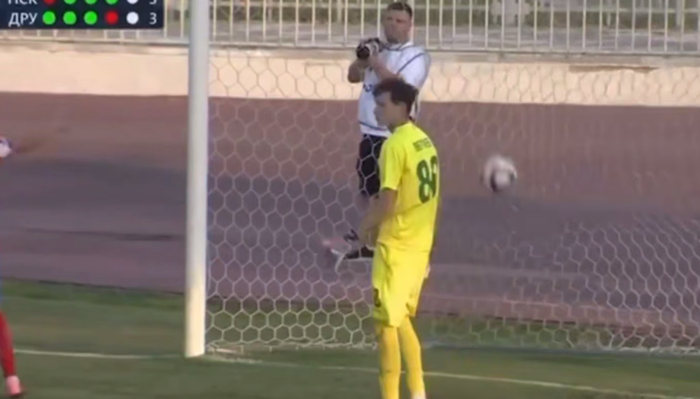 На Кубани редкий гол приключился в матче ПСК и «Дружбы»