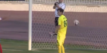 На Кубани редкий гол приключился в матче ПСК и «Дружбы»