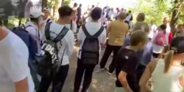 Сочинские горы переполнены туристами