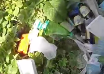 В Сочи склоны Аибги превращаются в свалку